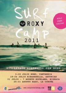 Vuelven los Roxy Surf Camps en 2011